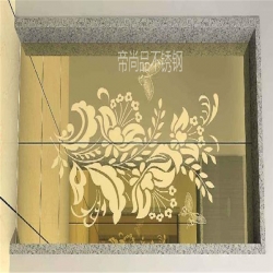 电梯蚀刻板