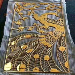 铝雕屏风