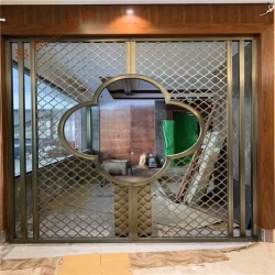 铝雕屏风